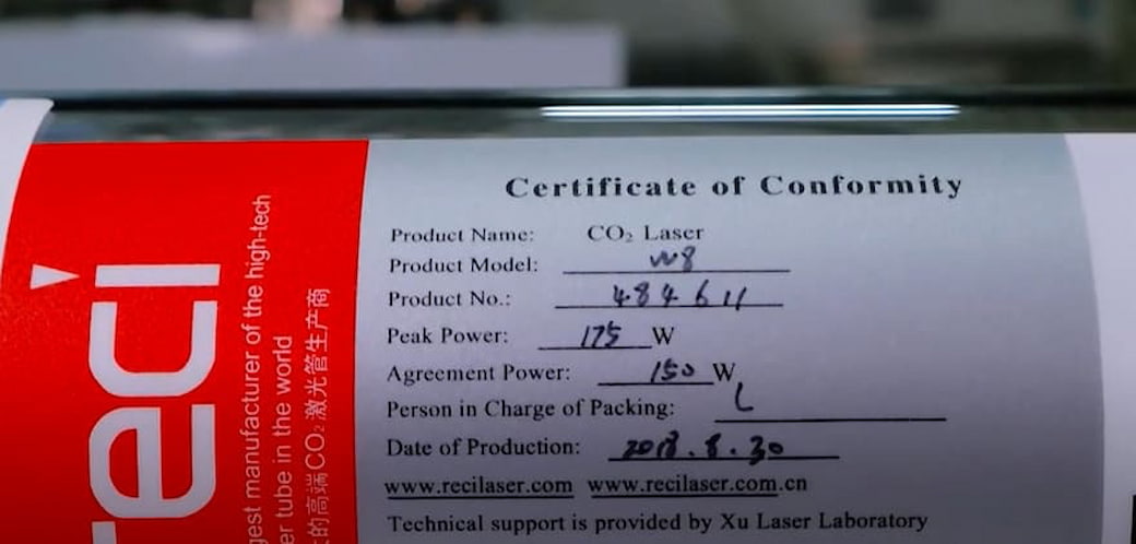 Лазерная трубка Reci W8